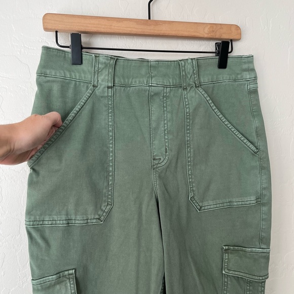 Spanx stretch twill high rise cargo pants XL - Picture 7 of 12